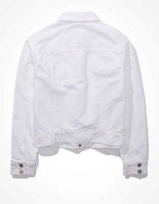 AE Classic White Denim Jacket