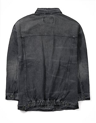 AE Black Wash '90s Boyfriend Denim Jacket