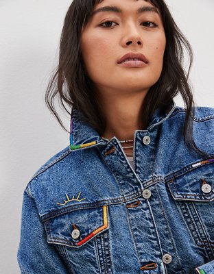 Pride jean clearance jacket