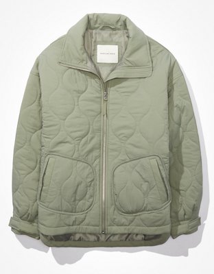 Женские куртки American Eagle AE Quilted Jacket — фото 3