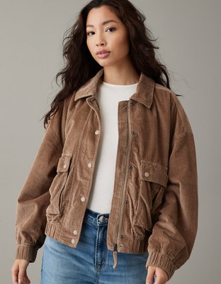 AE Corduroy Bomber Jacket