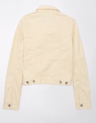 Женские куртки American Eagle AE Shrunken Corduroy Jacket — фото 4
