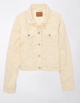 Женские куртки American Eagle AE Shrunken Corduroy Jacket — фото 3