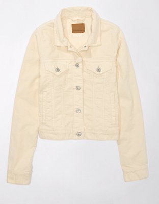 Cream corduroy clearance jacket womens