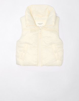 AE Cropped Puffer Vest