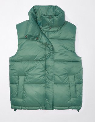 AE Cropped Puffer Vest