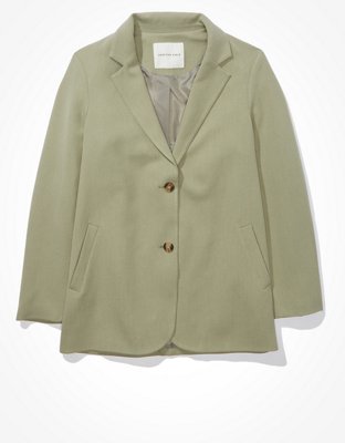 Женские пиджаки American Eagle AE Solid Blazer — фото 3