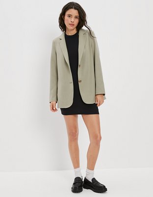 Женские пиджаки American Eagle AE Solid Blazer — фото 4
