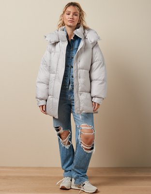 Ae Women's Cropped Puffer Vest