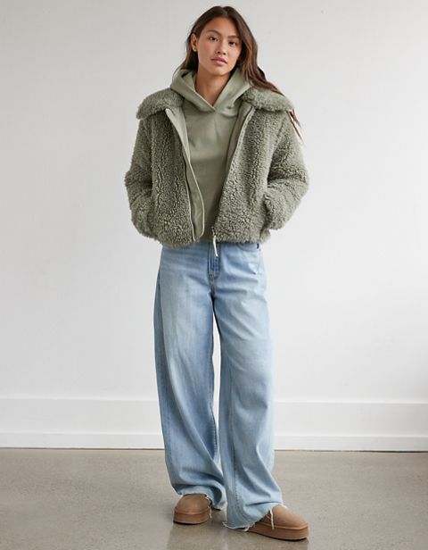 Женские куртки American Eagle AE Teddy Fur Jacket