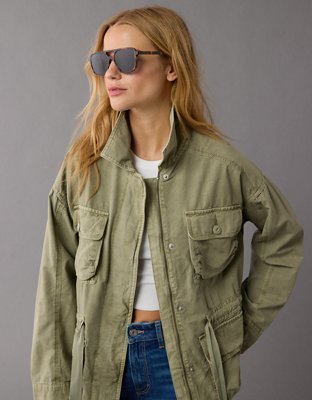 Женские куртки American Eagle AE Utility Parka — фото 5
