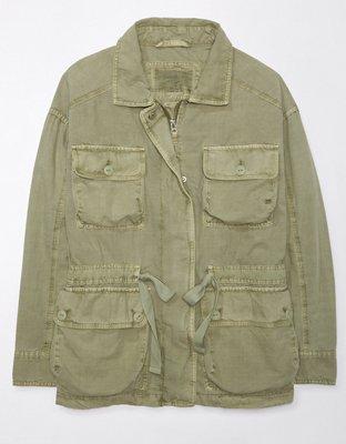 Женские куртки American Eagle AE Utility Parka — фото 3