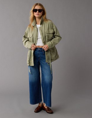 Женские куртки American Eagle AE Utility Parka — фото 4