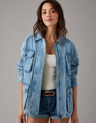 Chamarra american eagle online mujer