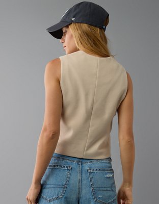 Женские жилеты American Eagle AE Oversized Vest — фото 6