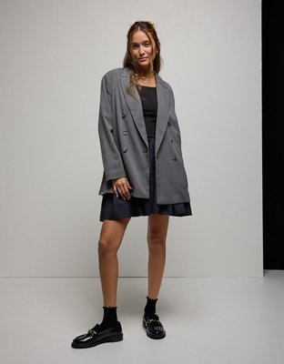 AE Oversized Double-Breasted Blazer