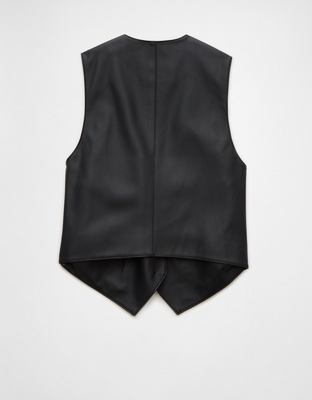 AE Vegan Leather Vest