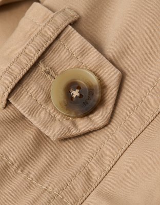 Женские куртки American Eagle AE Trench Coat — фото 6
