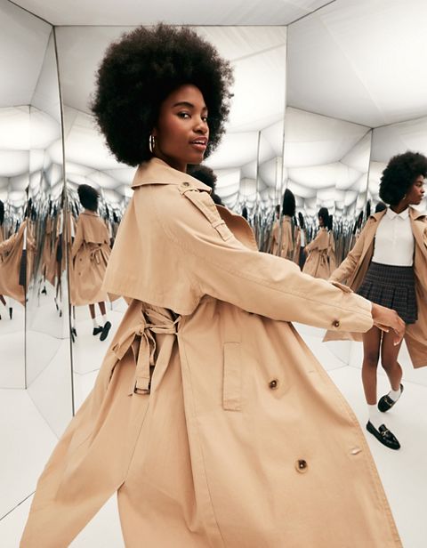 Женские куртки American Eagle AE Trench Coat