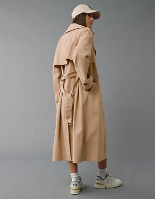Женские куртки American Eagle AE Trench Coat — фото 3