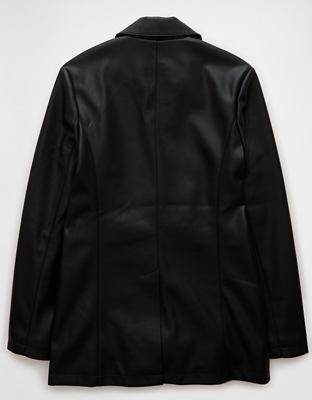 AE Vegan Leather Blazer | AE