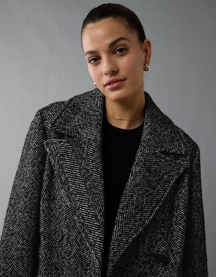 Женские куртки American Eagle AE Peacoat — фото 7
