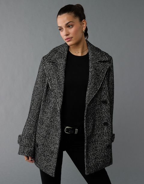 Женские куртки American Eagle AE Peacoat