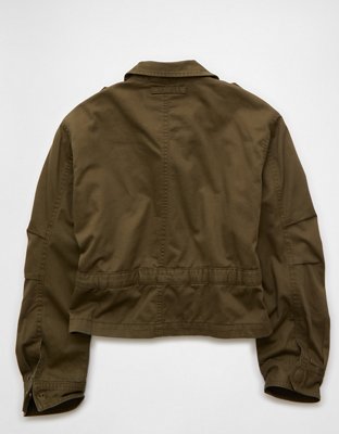 AE Peplum Military Jacket