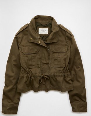 AE Peplum Military Jacket