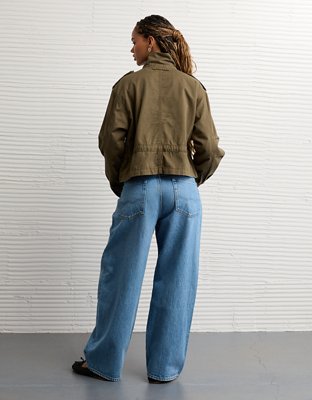 AE Peplum Military Jacket