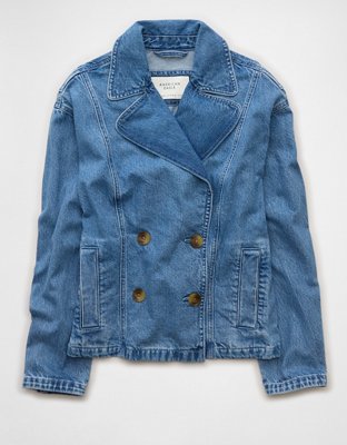 AE Denim Biker Jacket