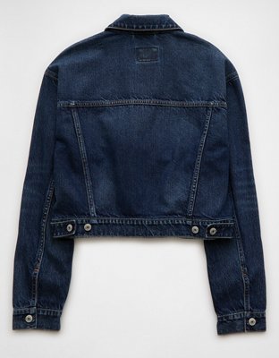 AE Cropped Vintage Denim Jacket