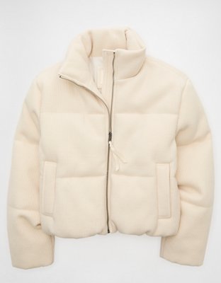AE Cropped Puffer Jacket