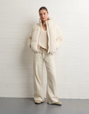 AE Cropped Puffer Jacket