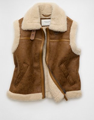 AE Shearling Vest
