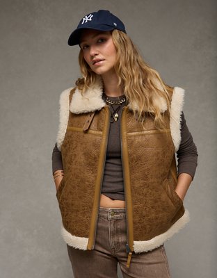 AE Shearling Vest