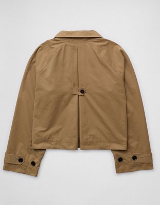 AE Cropped Trench Jacket