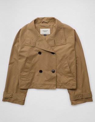 AE Cropped Trench Jacket