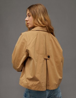 AE Cropped Trench Jacket