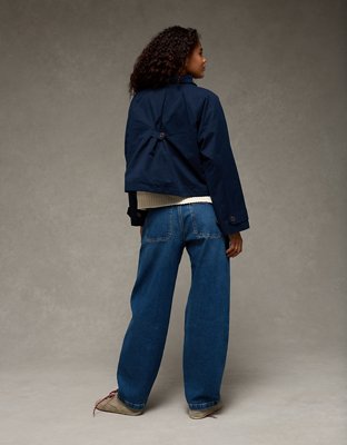 AE Cropped Trench Jacket