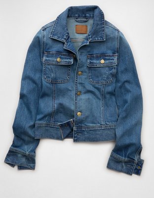 AE x Sydney Sweeney Cinched Waist Denim Jacket