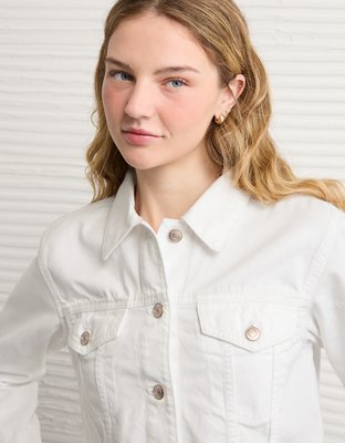 Veste en denim très courte AE