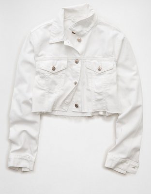 AE Super Cropped Denim Jacket