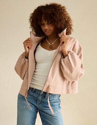 AE Funnel Neck Bomber Jacket