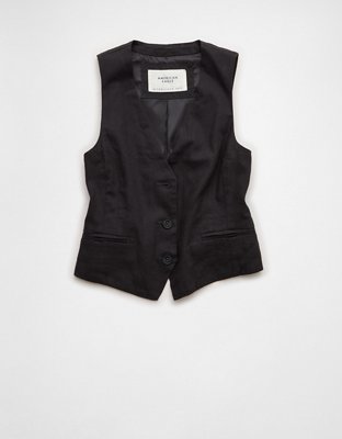 AE Woven Vest | American Eagle