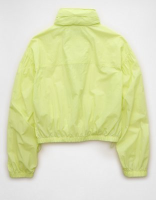 Женская куртка American Eagle AE Windbreaker, цвет: Жёлтый — фото 4