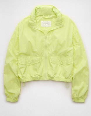 Женская куртка American Eagle AE Windbreaker, цвет: Жёлтый — фото 3