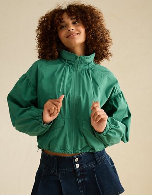 AE Cropped Windbreaker Jacket