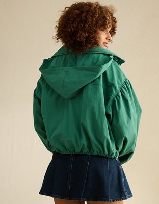 AE Cropped Windbreaker Jacket