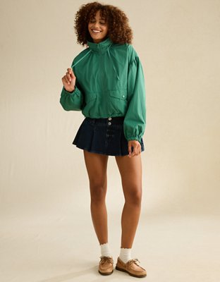 AE Cropped Windbreaker Jacket